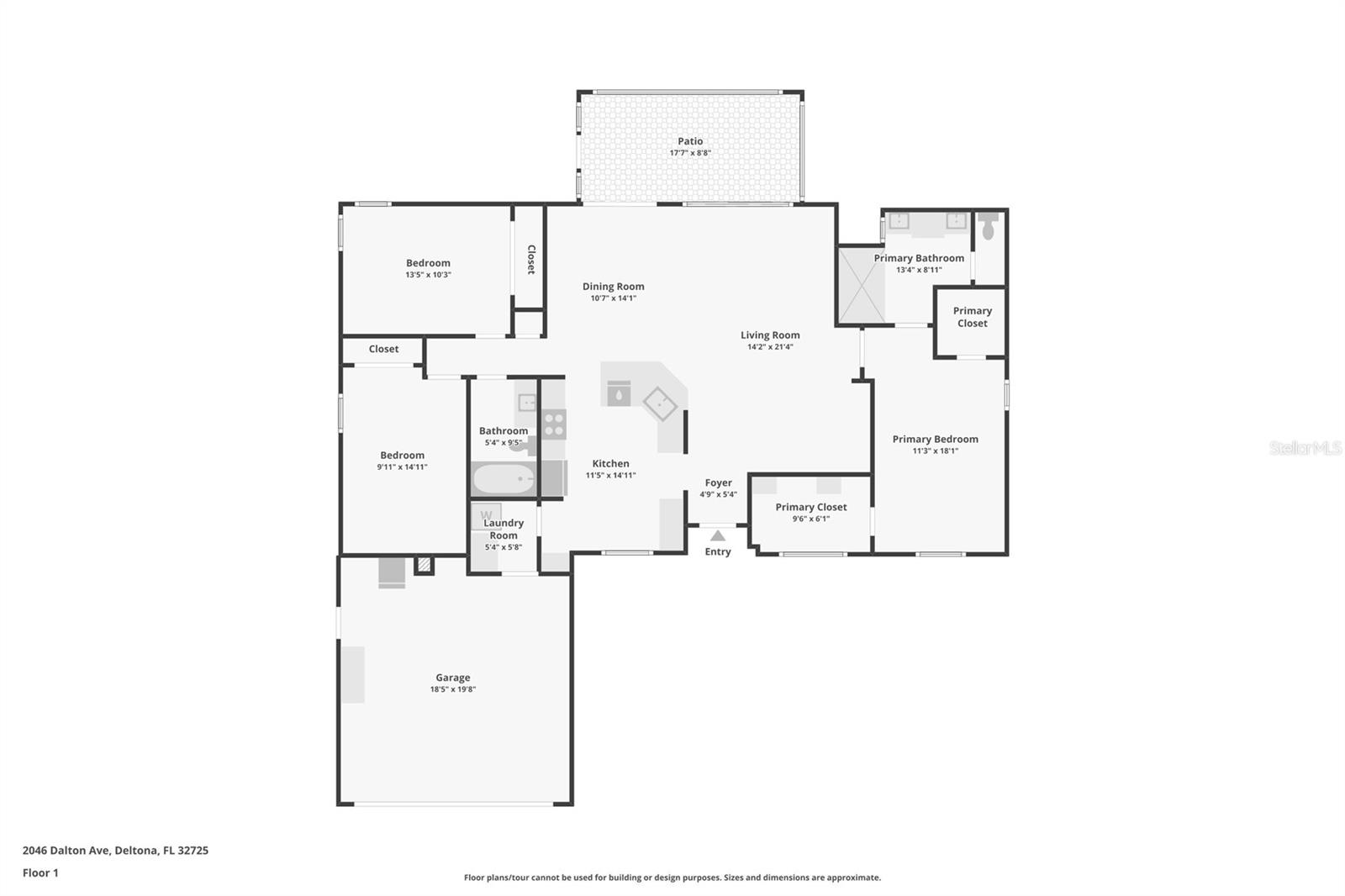 2046 DALTON AVE, DELTONA, FL, 32725