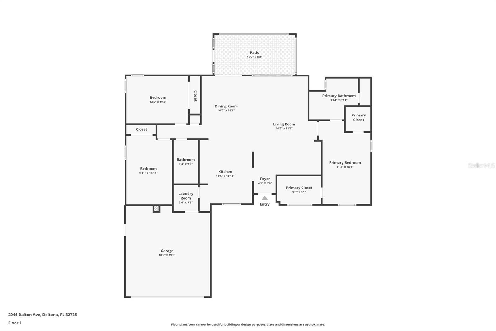 2046 DALTON AVE, DELTONA, FL, 32725