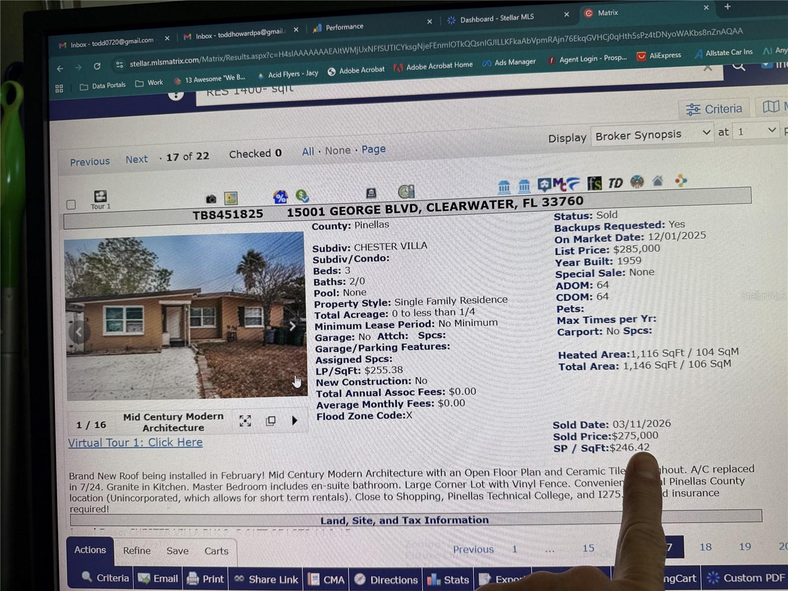 6440 150TH AVE N, CLEARWATER, FL, 33760