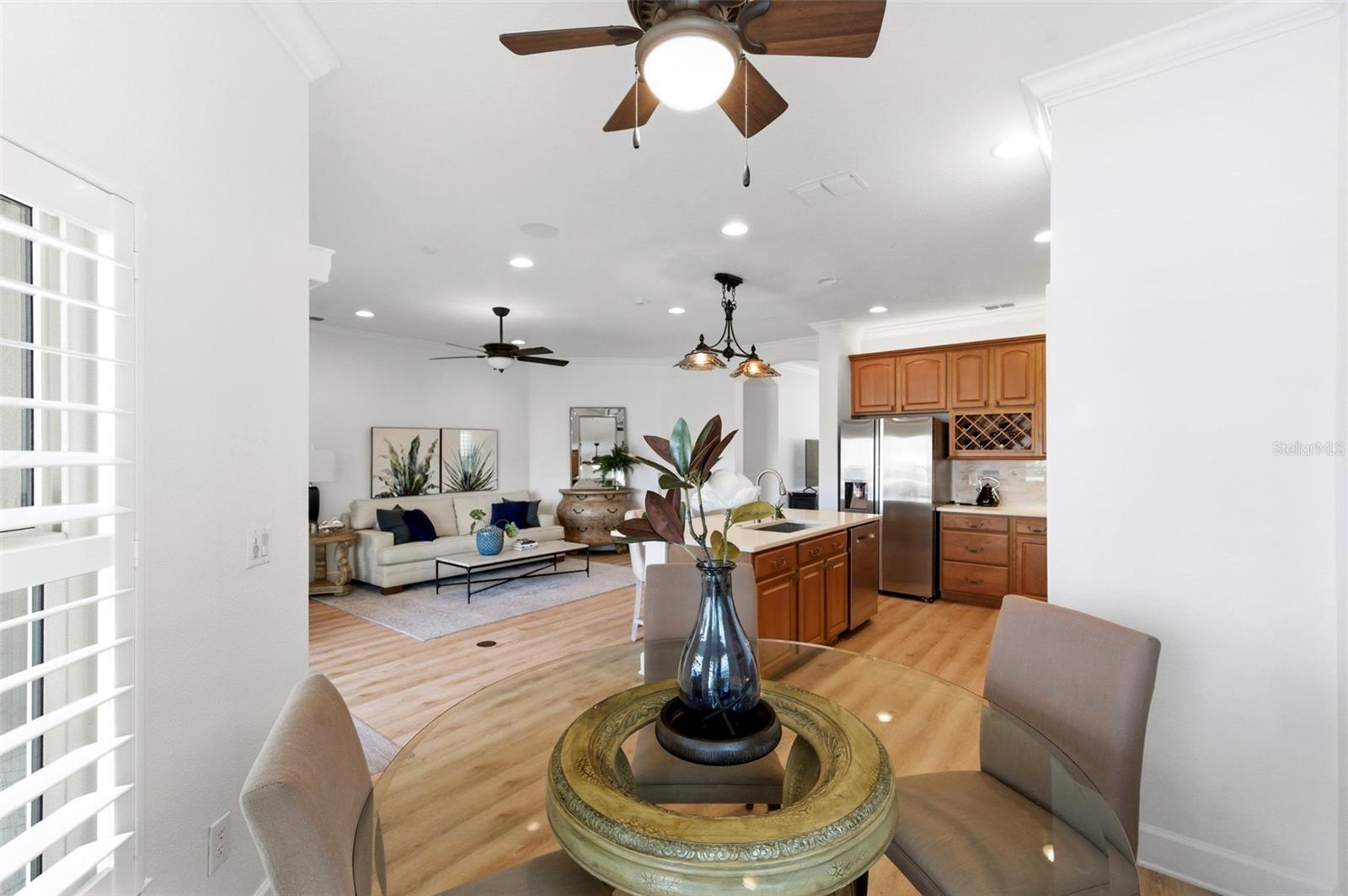 Dinette Looking toward Kitchen/Family Room