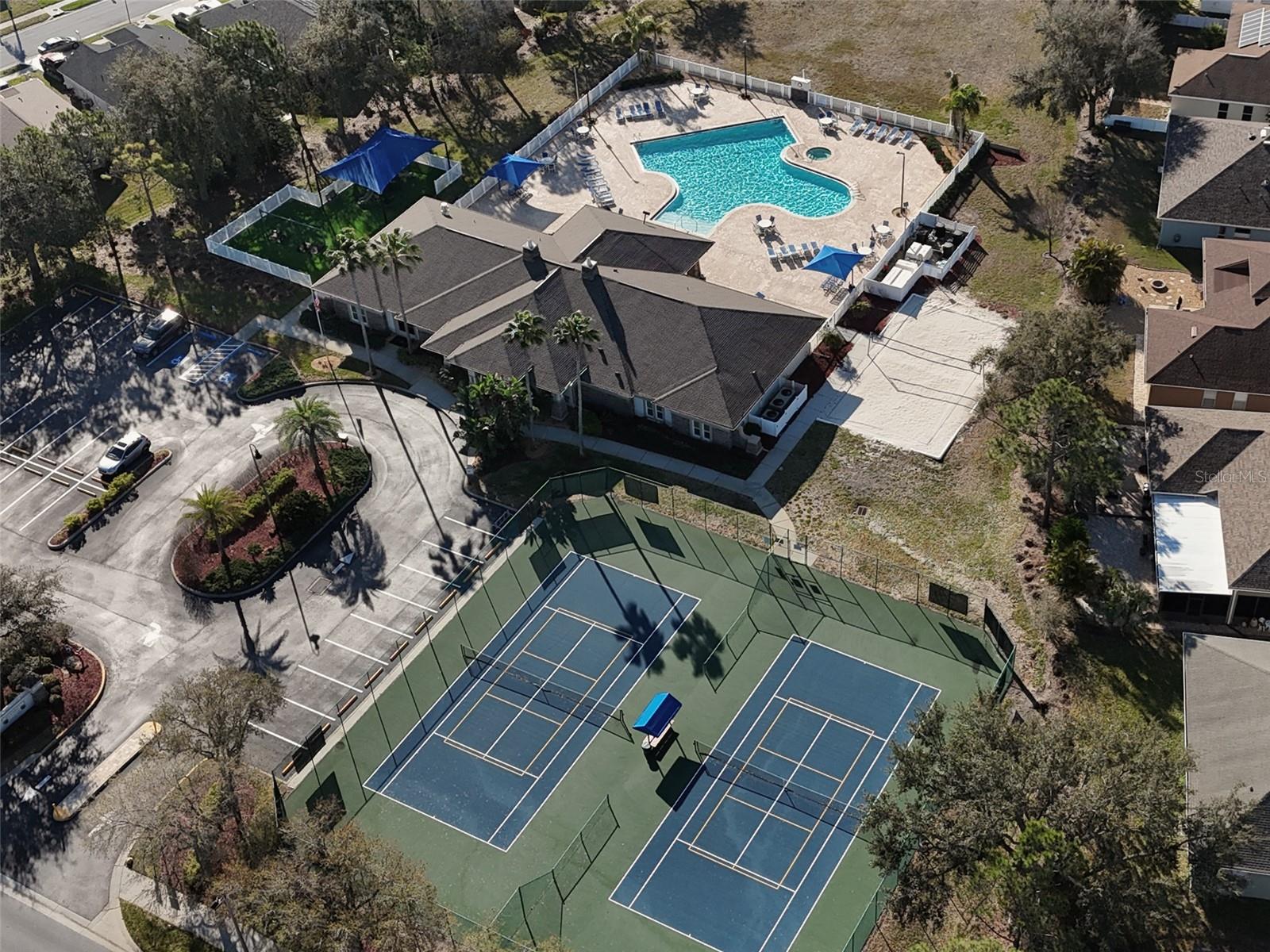 Drone View Clubhouse