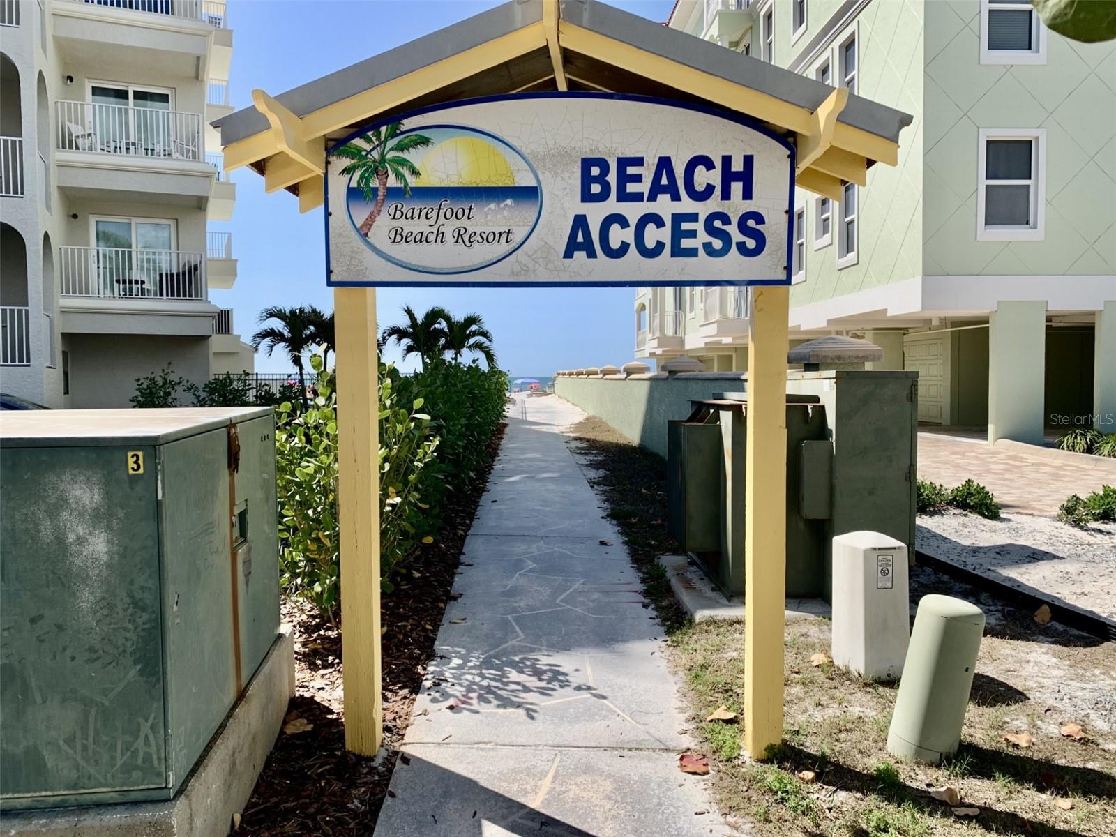Deeded beach access