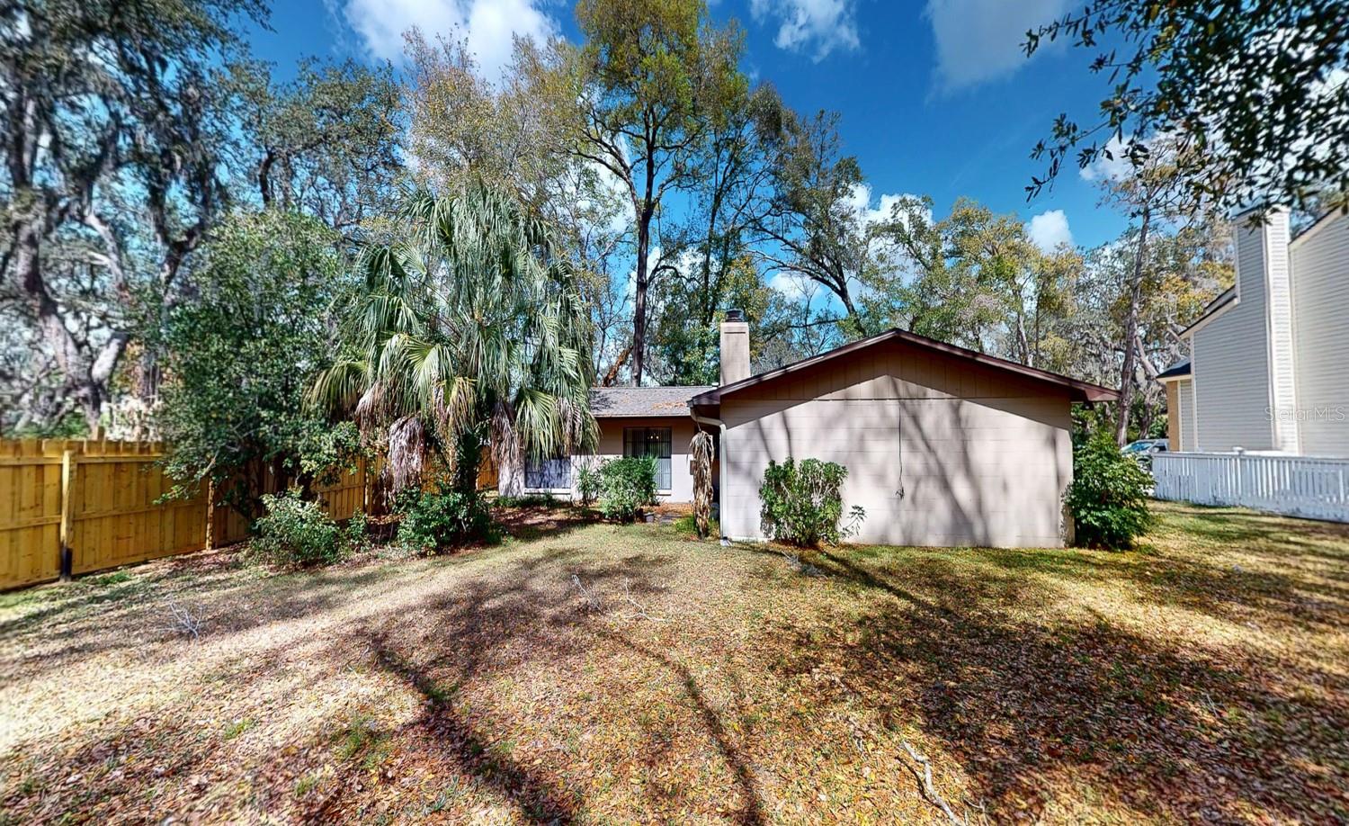 Beautiful and spacious backyard