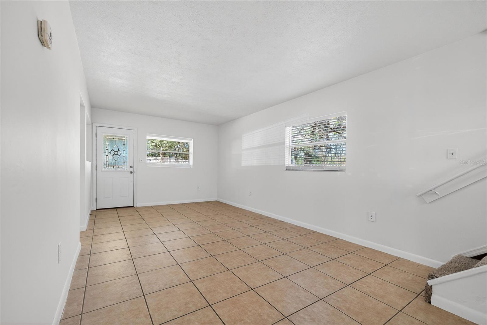 Spacious layout with freshly painted interior