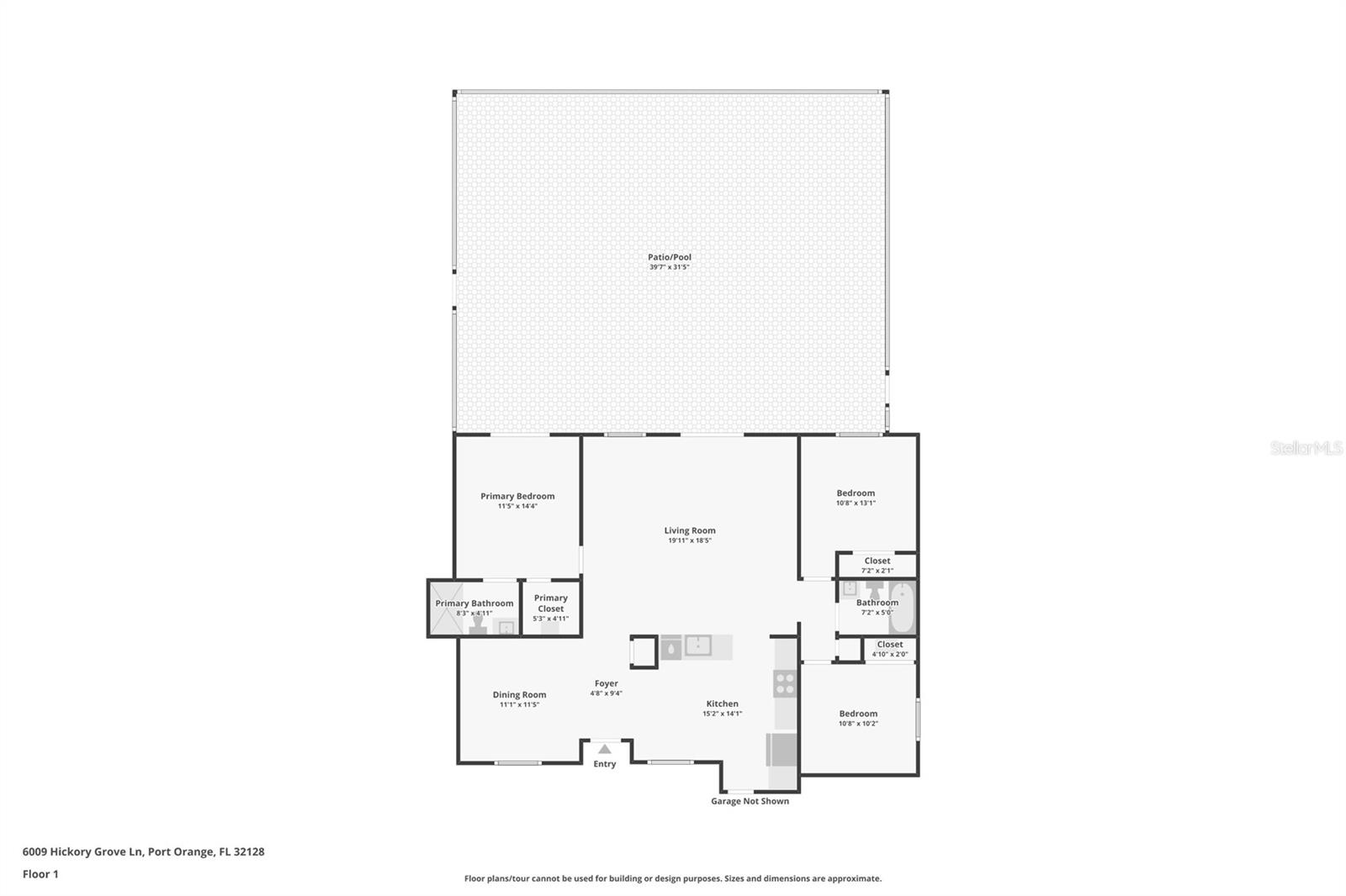 6009 HICKORY GROVE LN, PORT ORANGE, FL, 32128