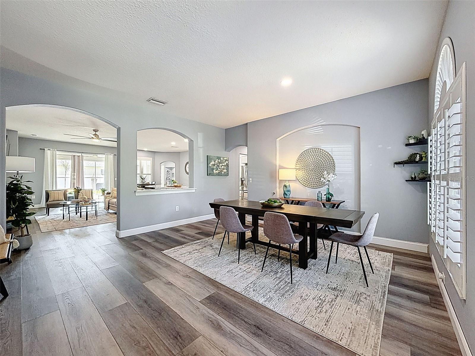 Enter the front door and wow!