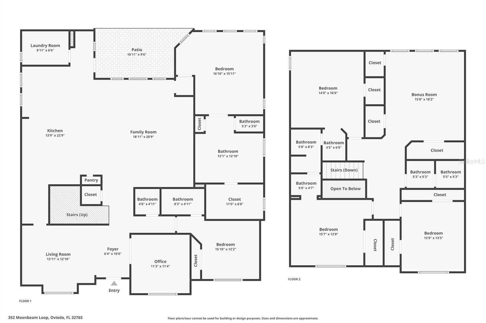 352 MOONBEAM LOOP, OVIEDO, FL, 32765