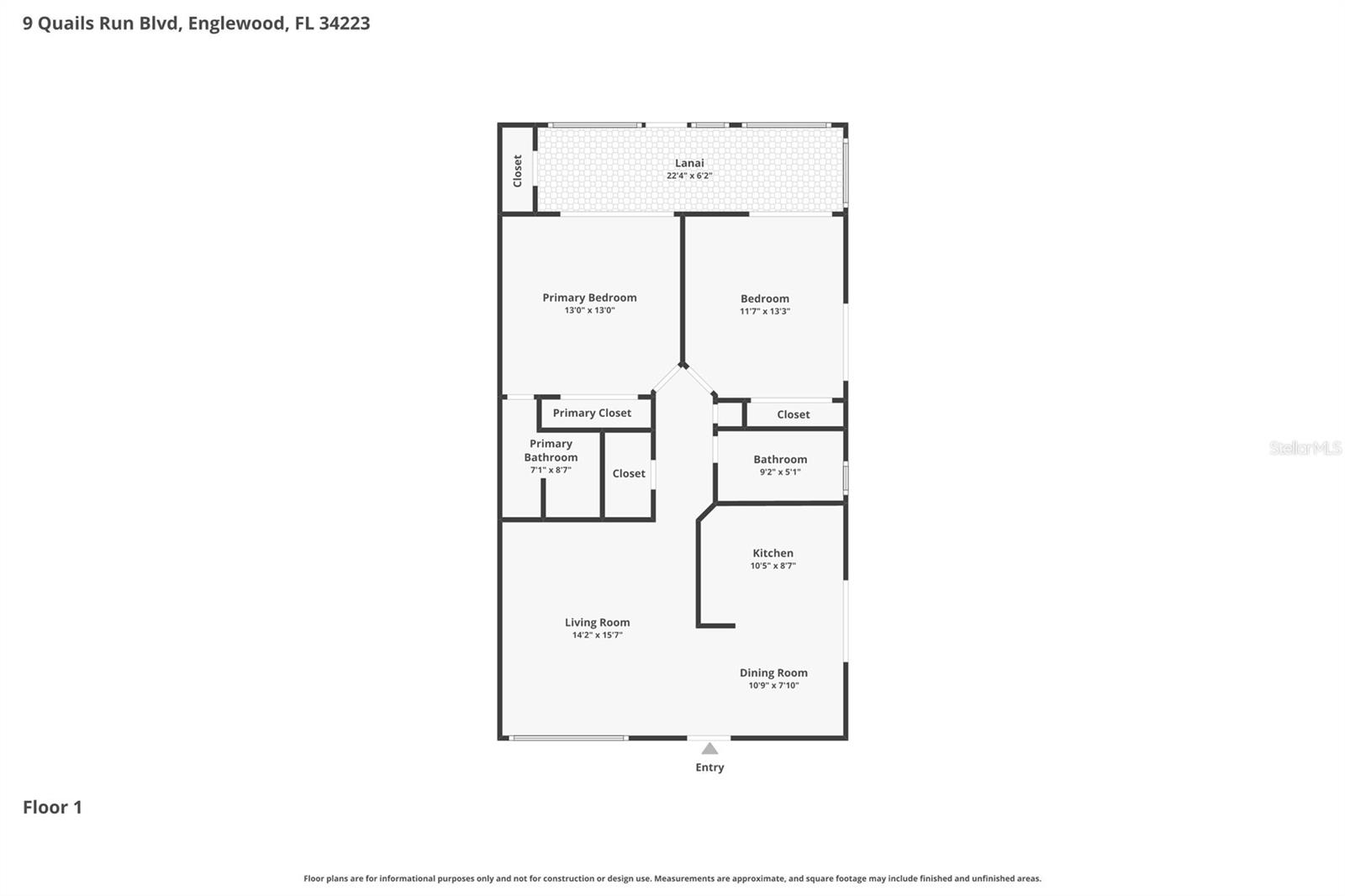 9 QUAILS RUN BLVD #12, ENGLEWOOD, FL, 34223