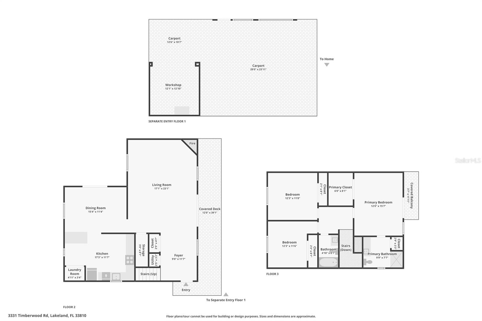3331 TIMBERWOOD RD, LAKELAND, FL, 33810