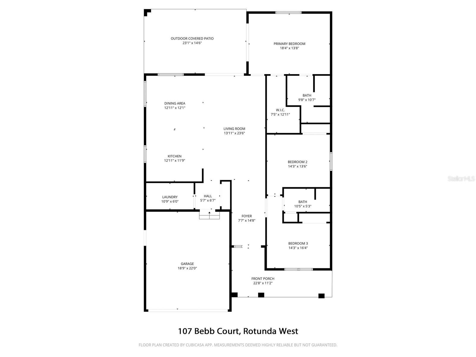 107 BEBB CT, ROTONDA WEST, FL, 33947