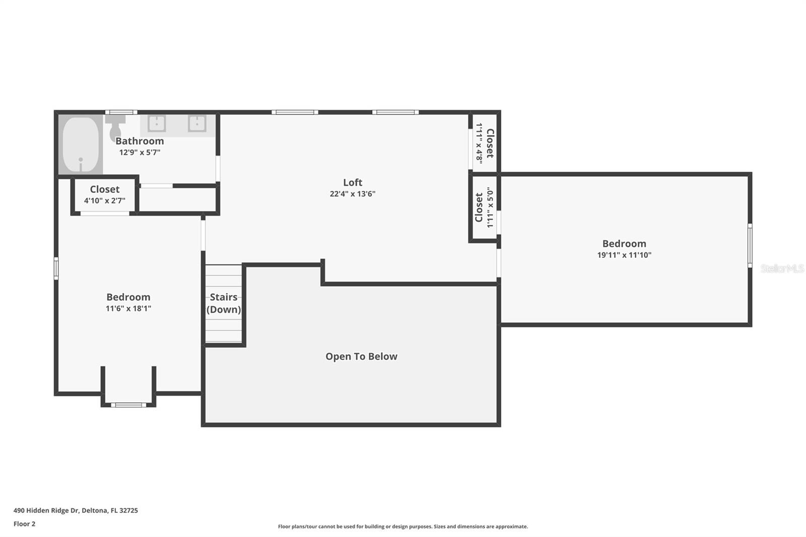 490 HIDDEN RIDGE DR, DELTONA, FL, 32725