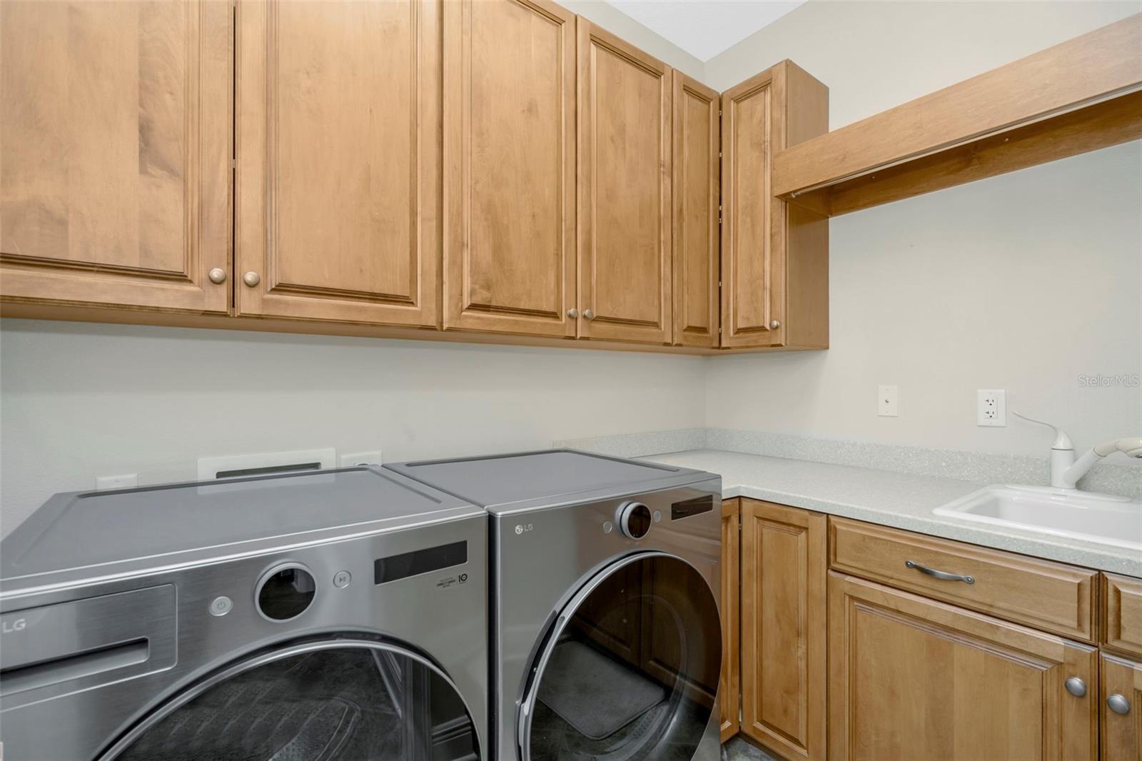 Laundry room.