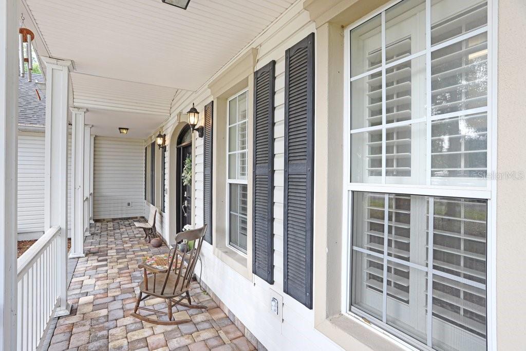 Front porch made for rocking