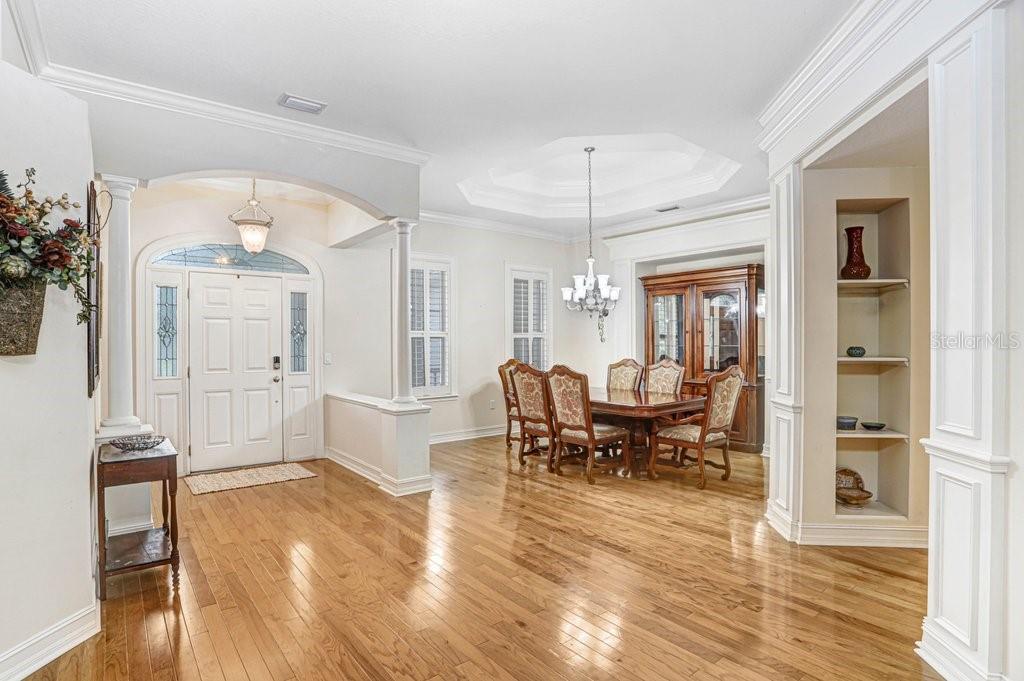 Walking back through the Living Room/Dining Room