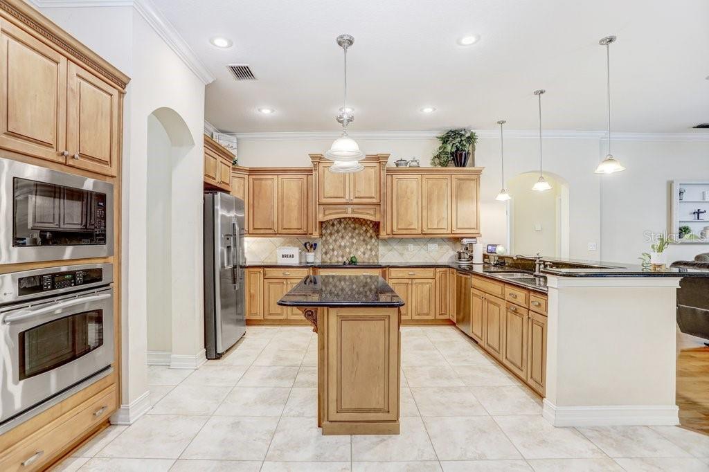 Plenty of room for everyone to join in the kitchen