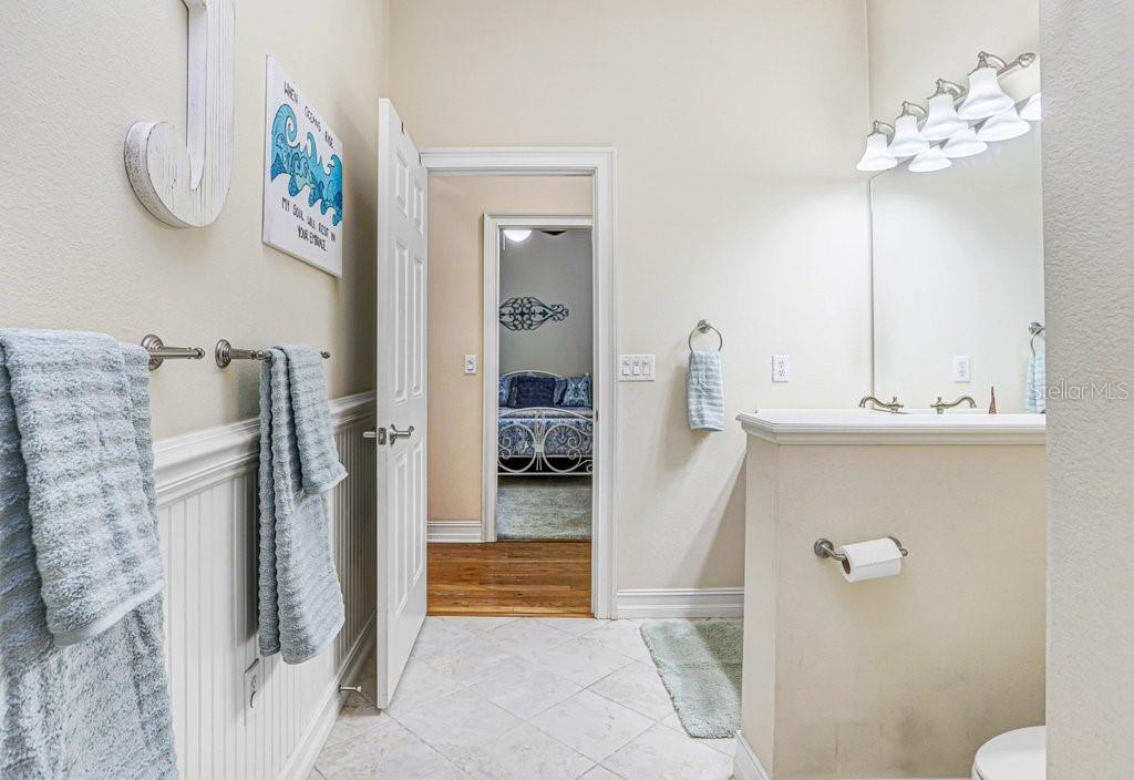 Pool Bath by Bedroom 4