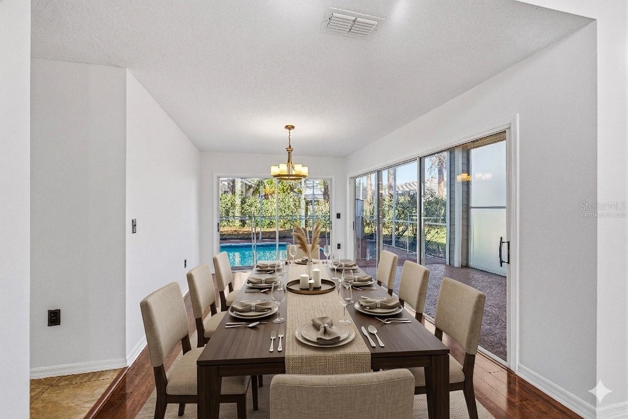 Dining room - Virtually Staged