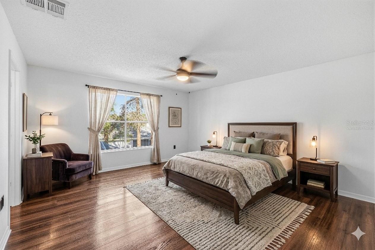 Main bedroom - Virtually Staged