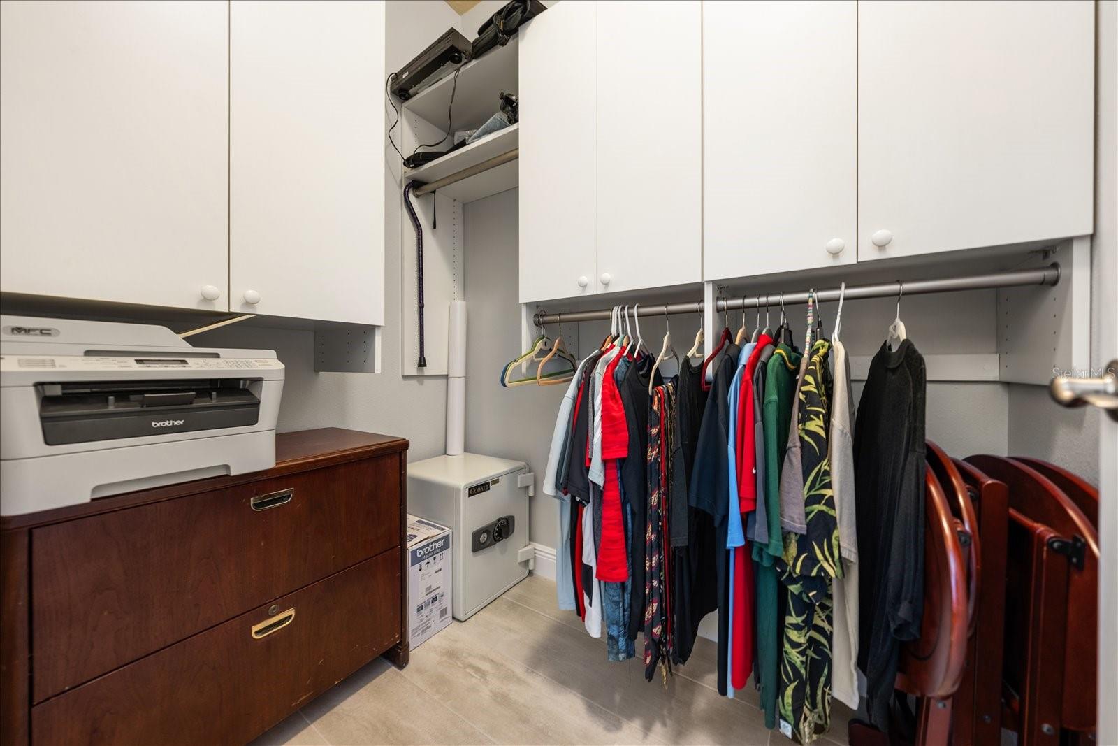 Second bedroom walk-in closet