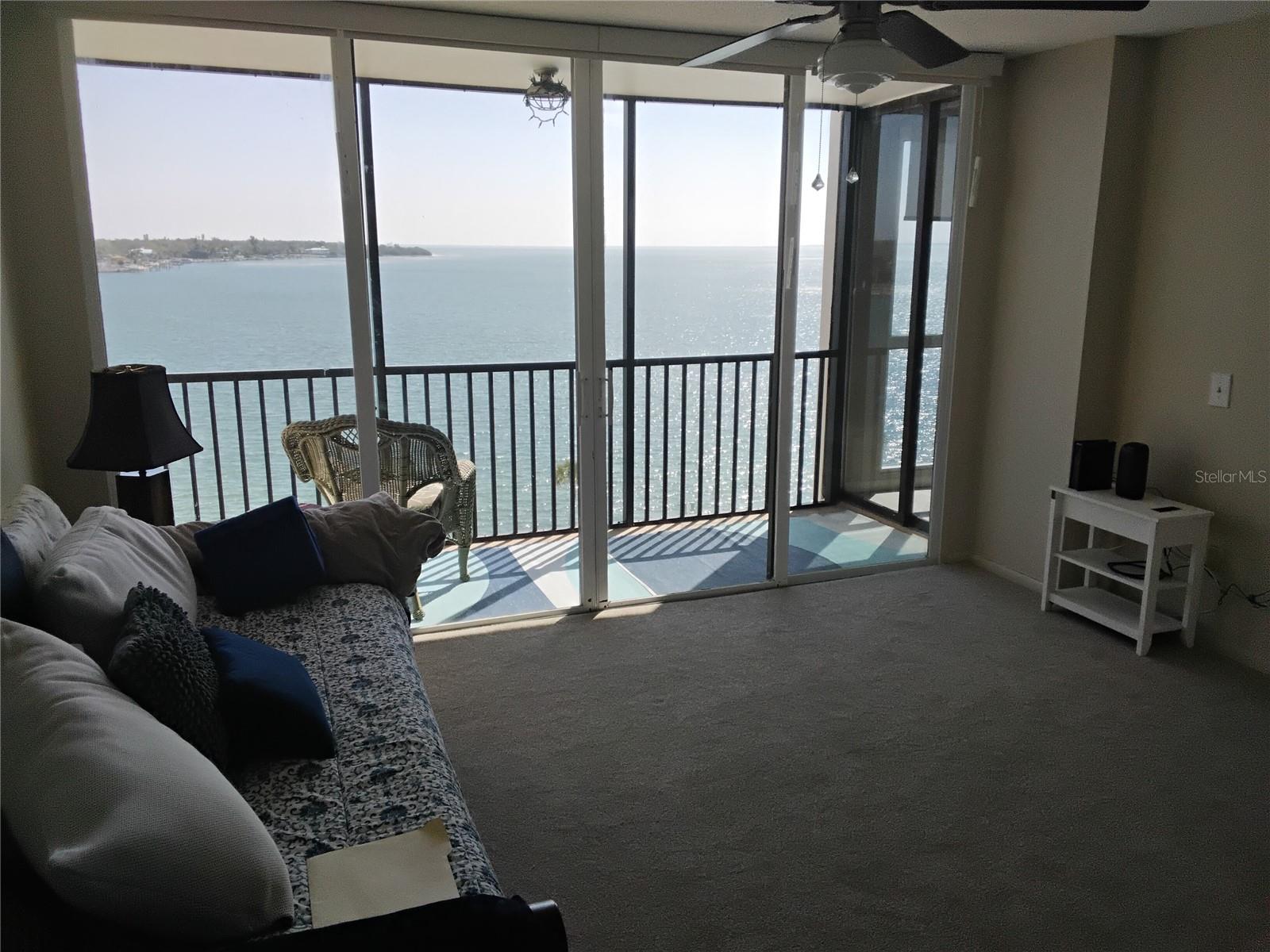 2nd BR views and private screened balcony