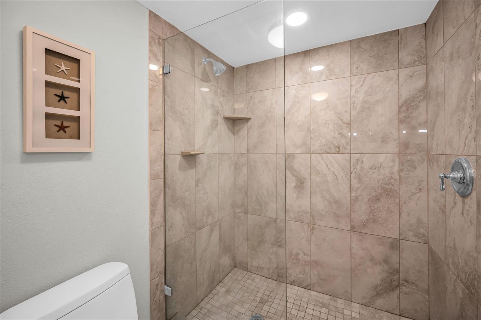 Second bathroom shower