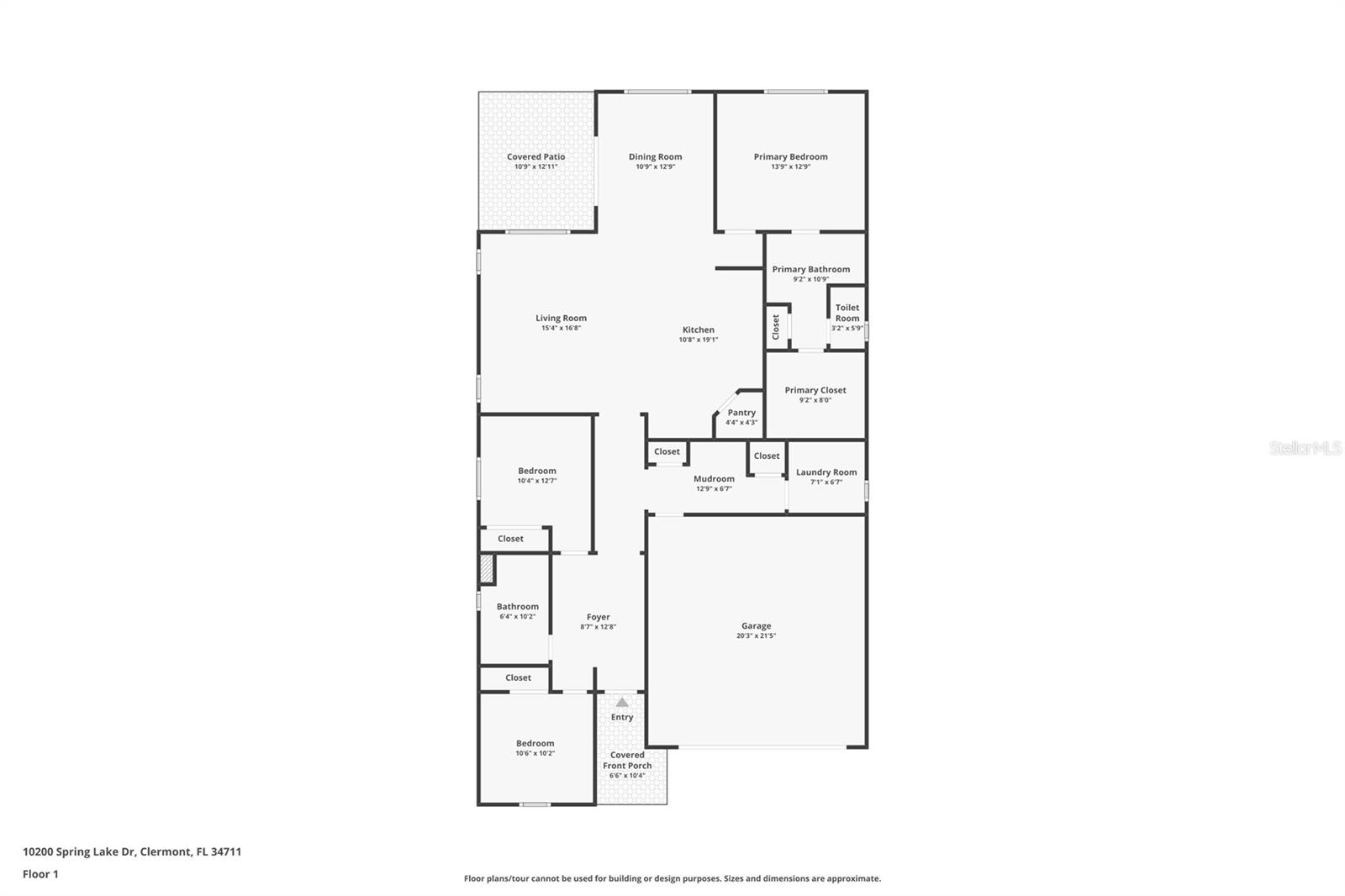 10200 SPRING LAKE DR, CLERMONT, FL, 34711