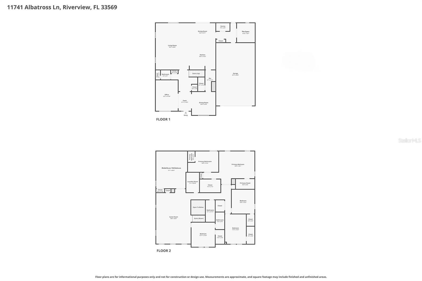 11741 ALBATROSS LN, RIVERVIEW, FL, 33569