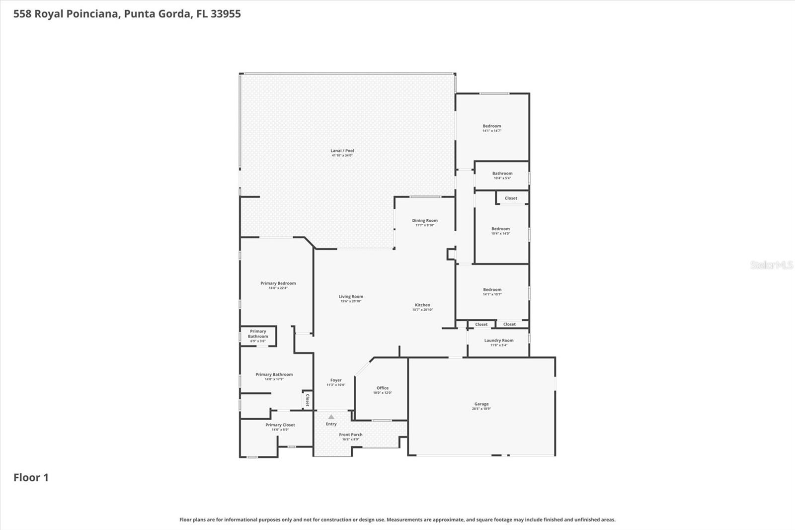 558 ROYAL POINCIANA, PUNTA GORDA, FL, 33955