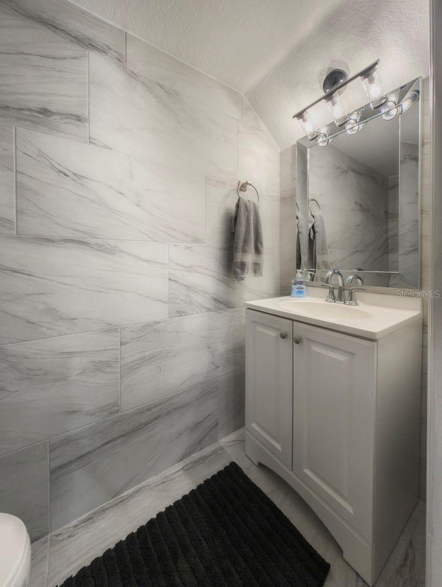 Downstairs half bath