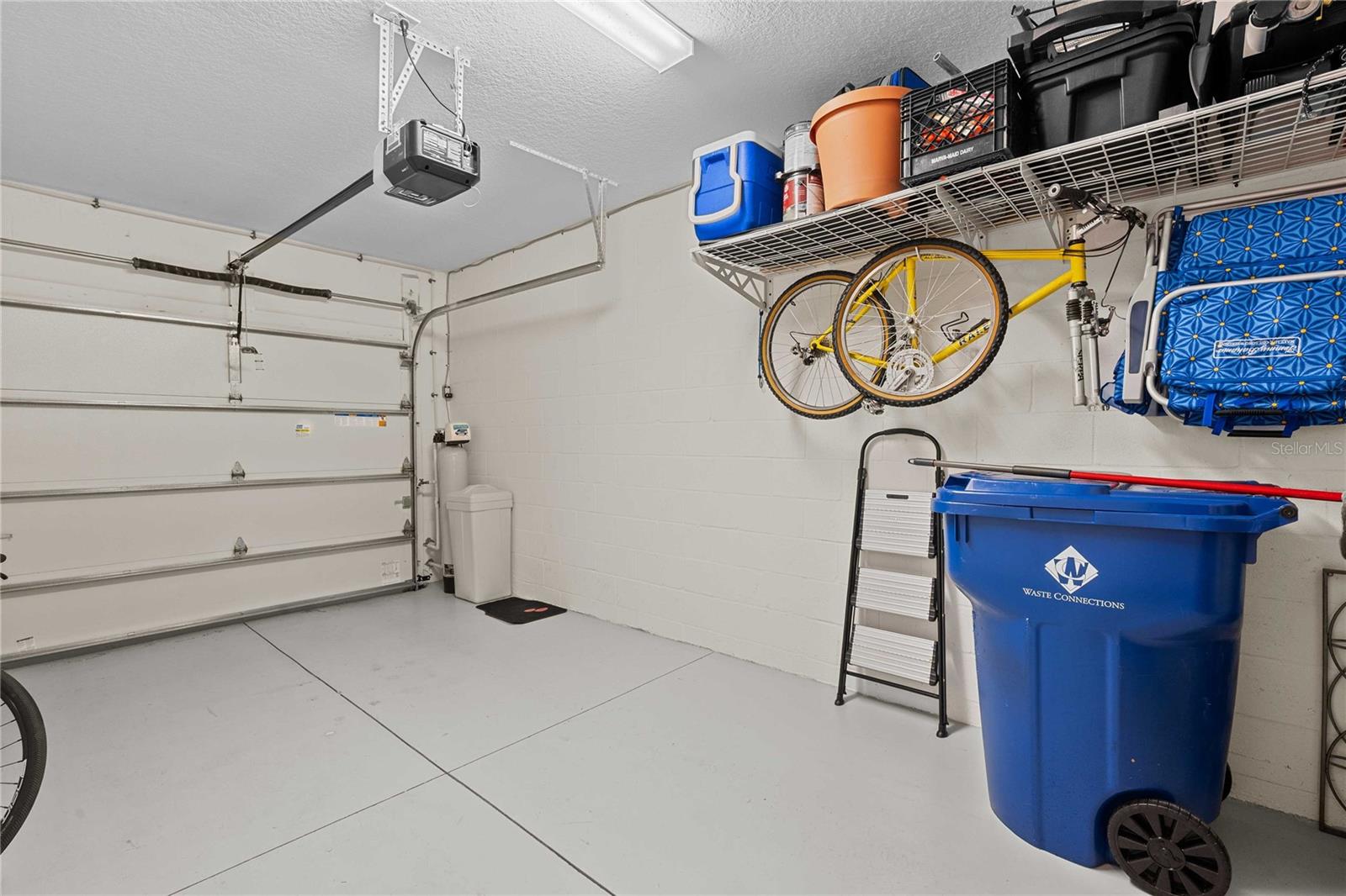 One car garage with Storage