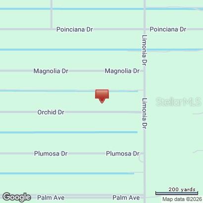 212 (Blk 152 L 6) ORCHID DR, INDIAN LAKE ESTATES, FL, 33855