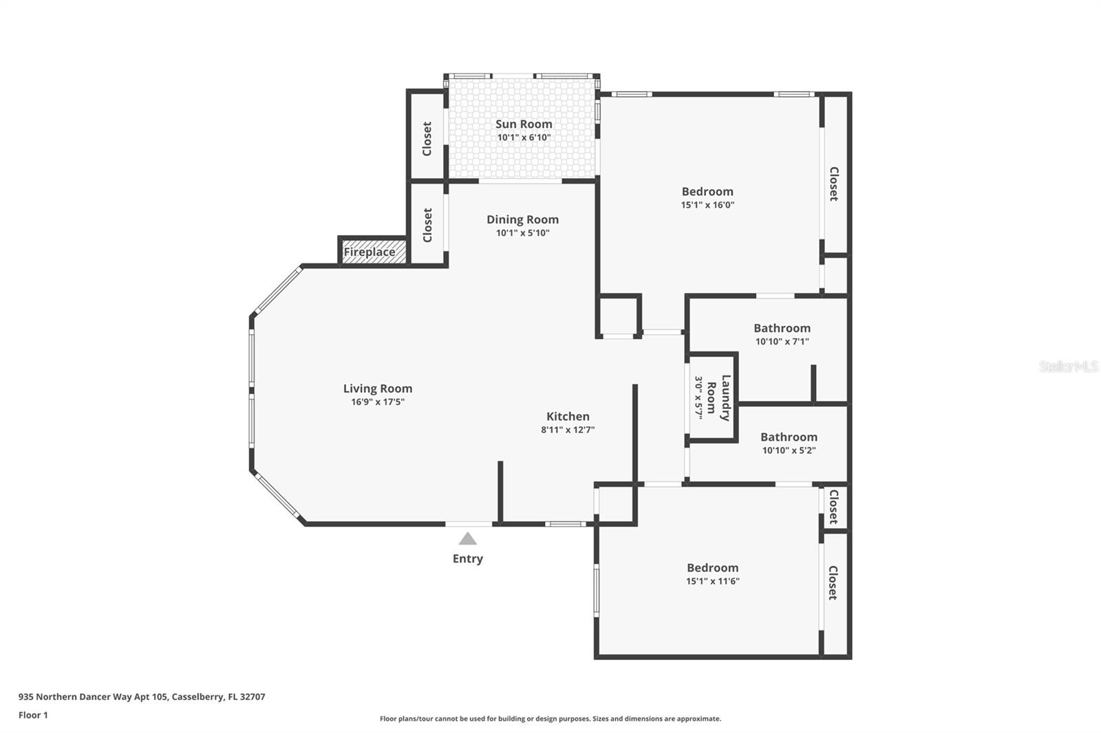 935 NORTHERN DANCER WAY #105, CASSELBERRY, FL, 32707