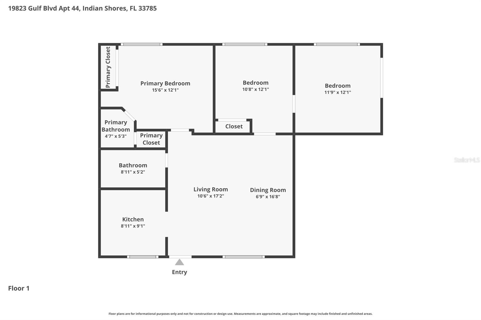 19823 GULF BLVD #44, INDIAN SHORES, FL, 33785
