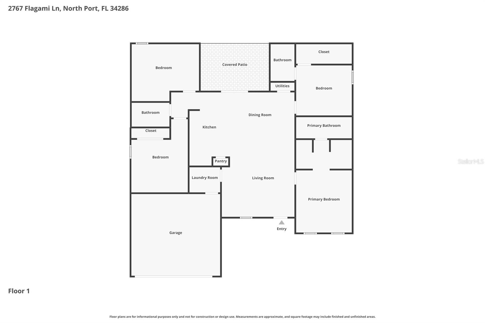 2767 FLAGAMI LN, NORTH PORT, FL, 34286