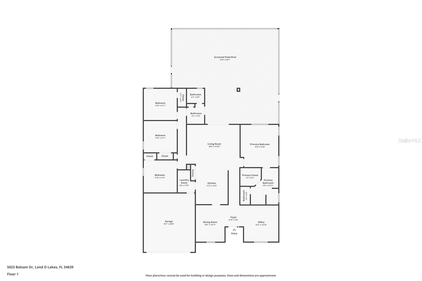 5023 BALSAM DR, LAND O LAKES, FL, 34639