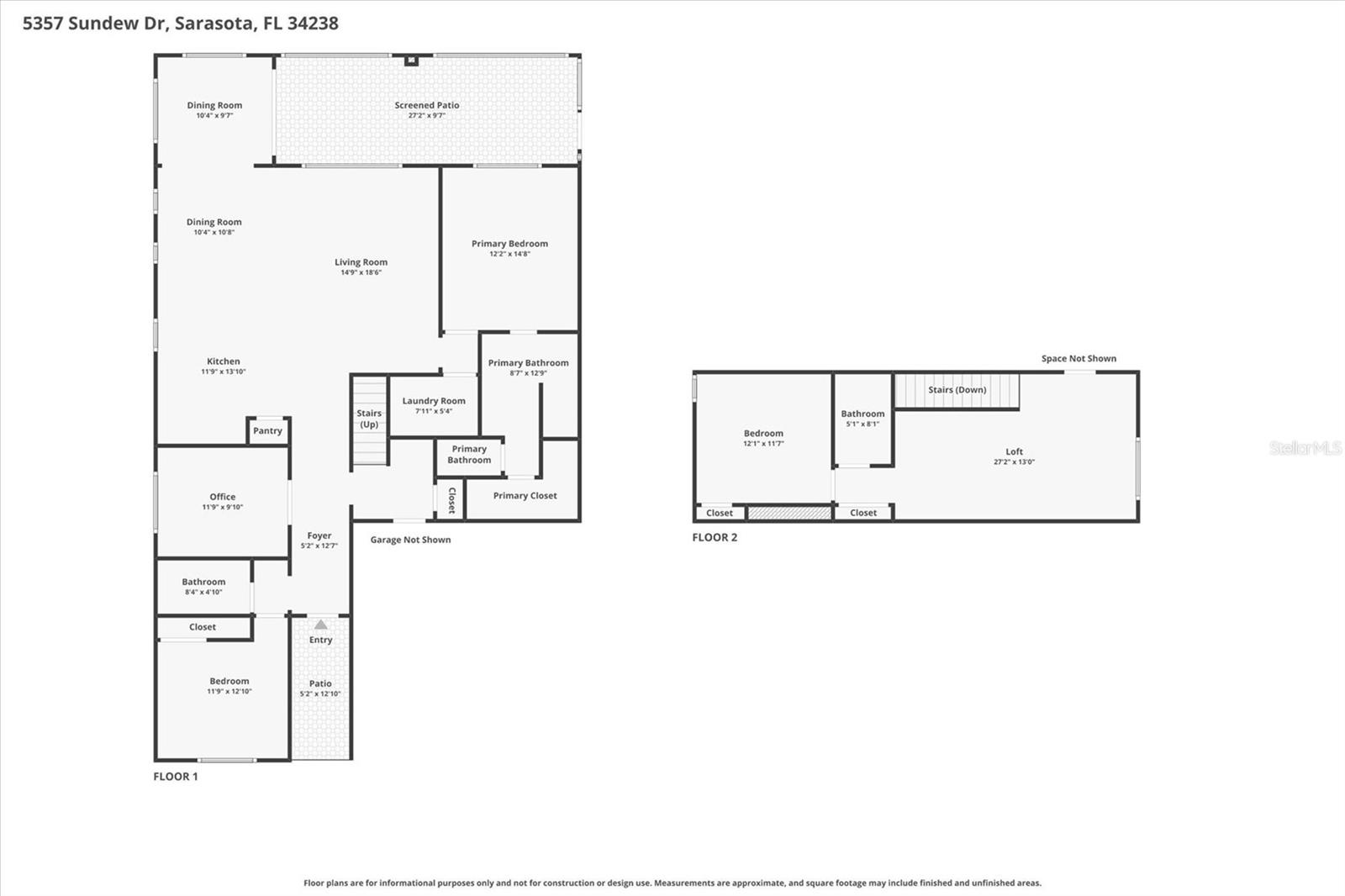 5357 SUNDEW DR, SARASOTA, FL, 34238