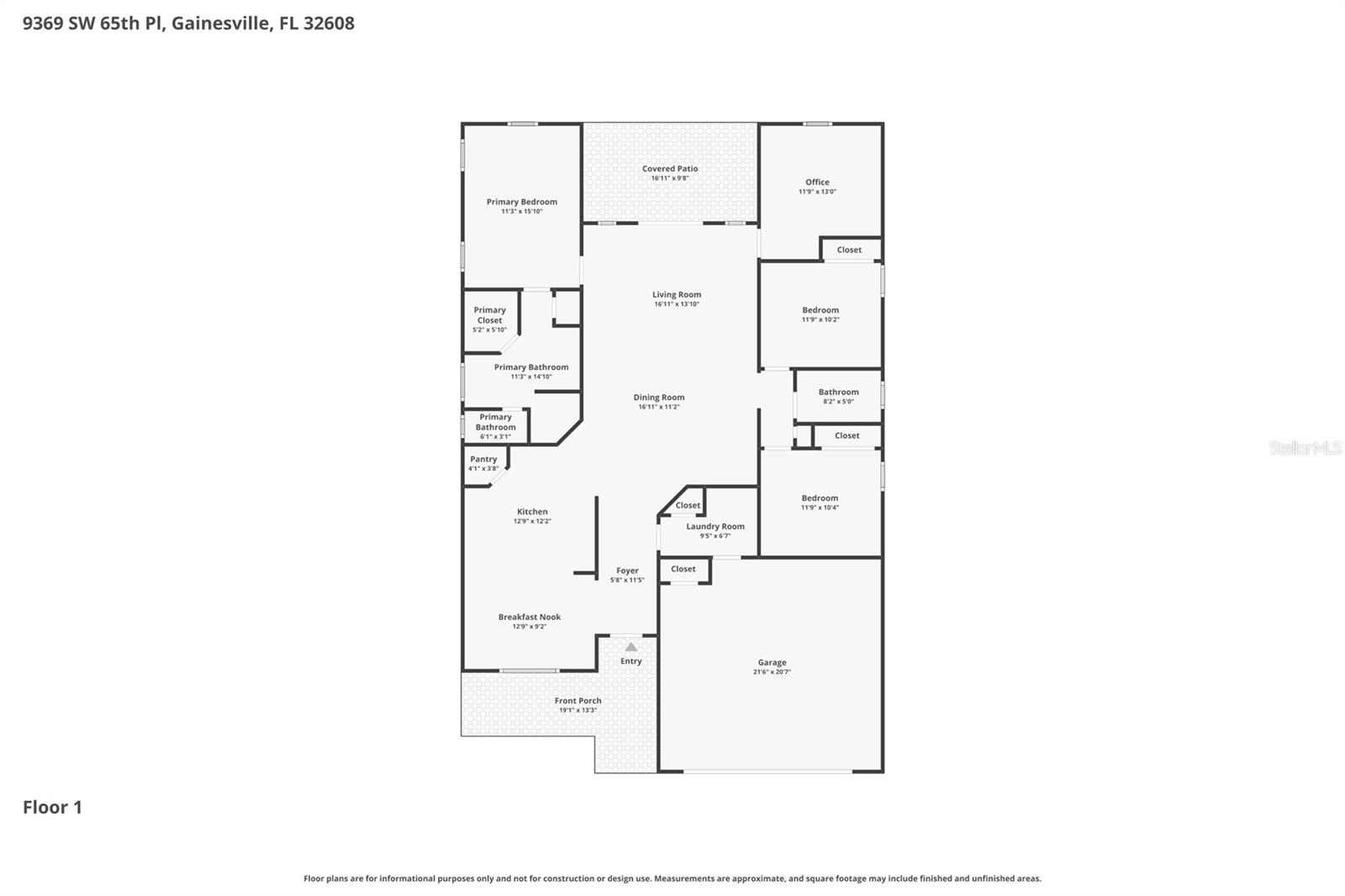 9369 SW 65TH PL, GAINESVILLE, FL, 32608