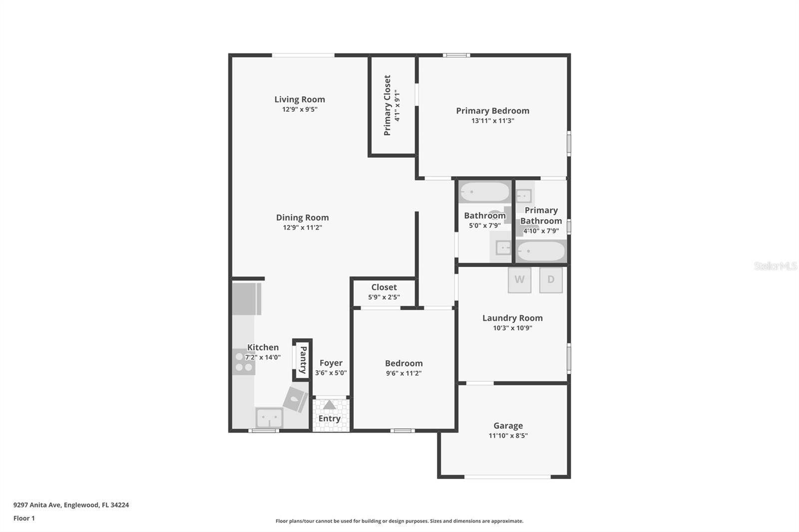 9297 ANITA AVE #A & B, ENGLEWOOD, FL, 34224