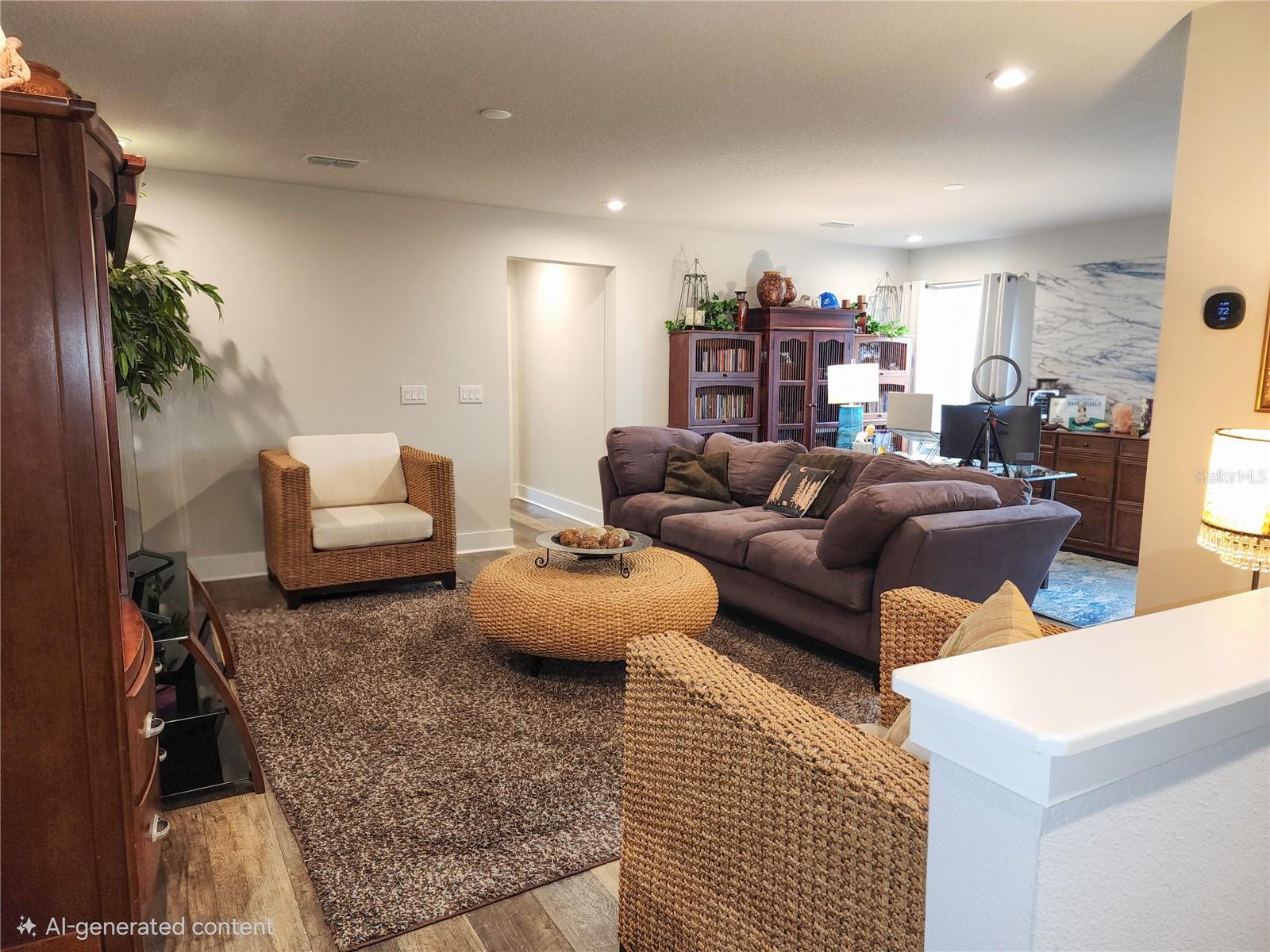 Gameroom and Loft from landing