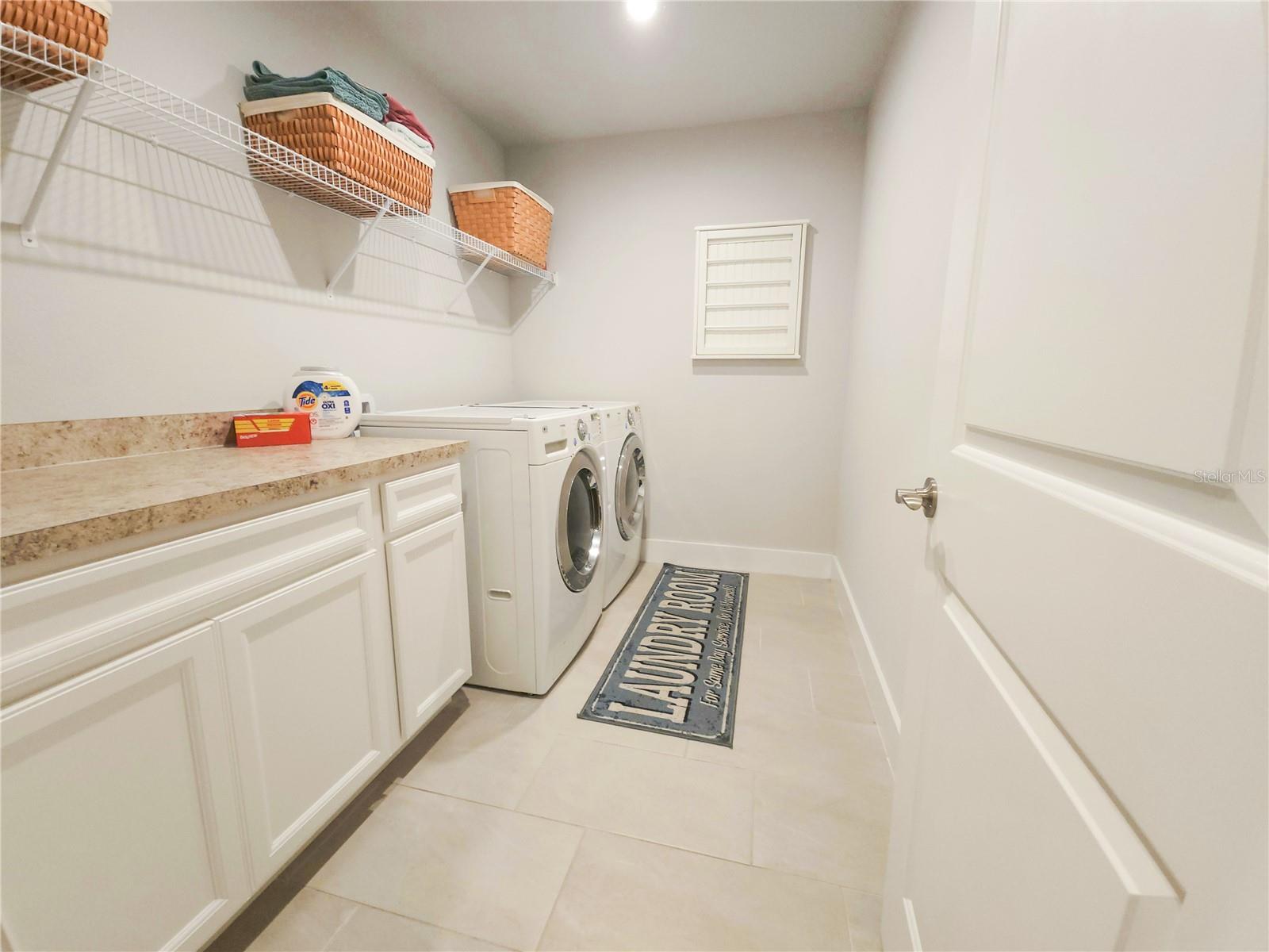 Upstairs Laundry Room