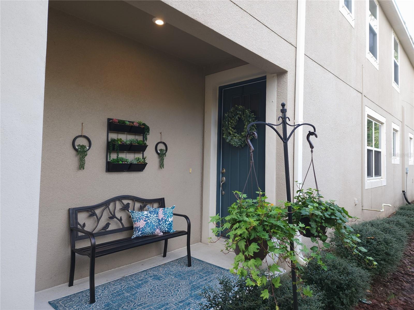 Front Porch with side elevation