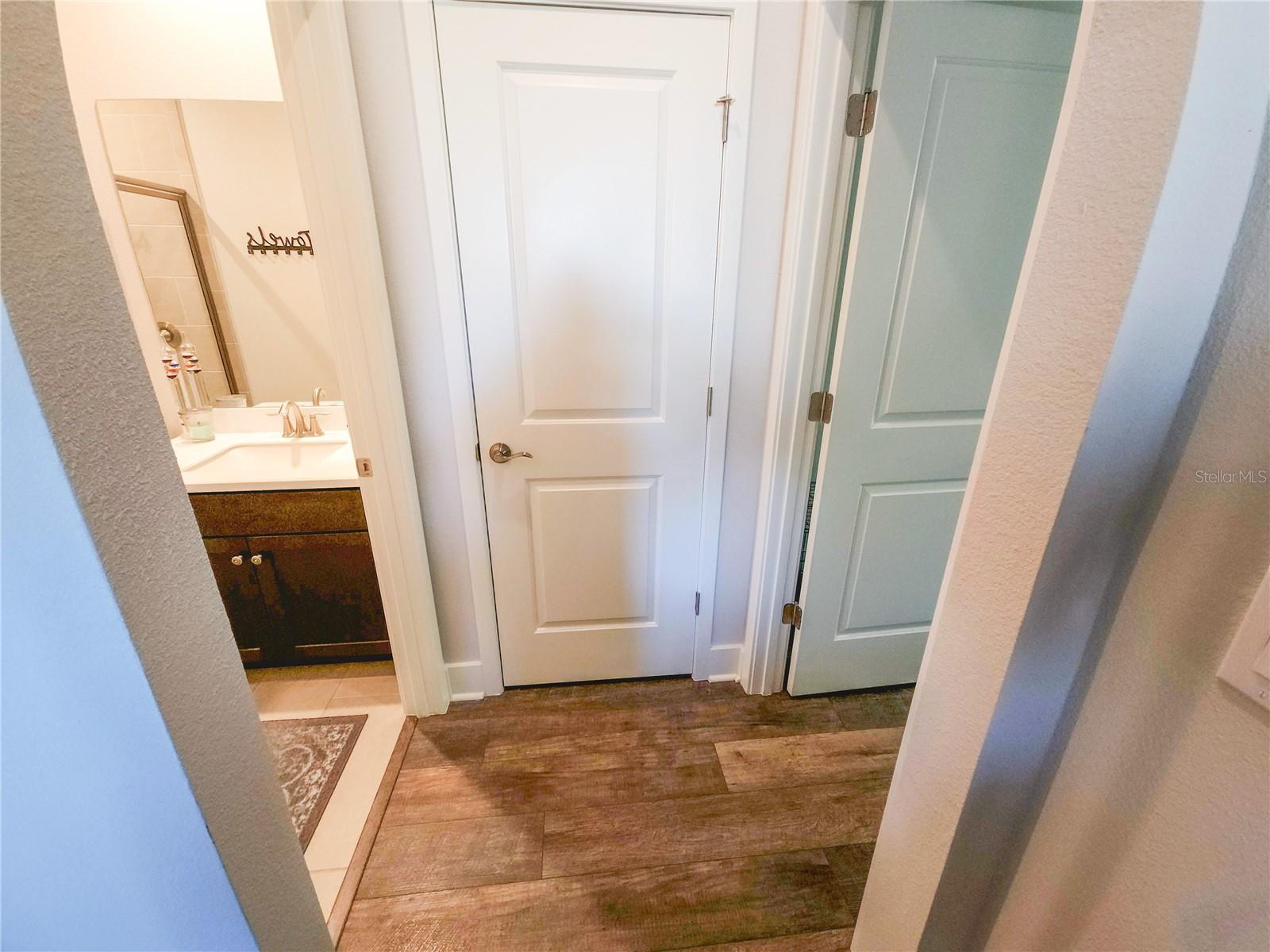 Downstairs Linen Closet