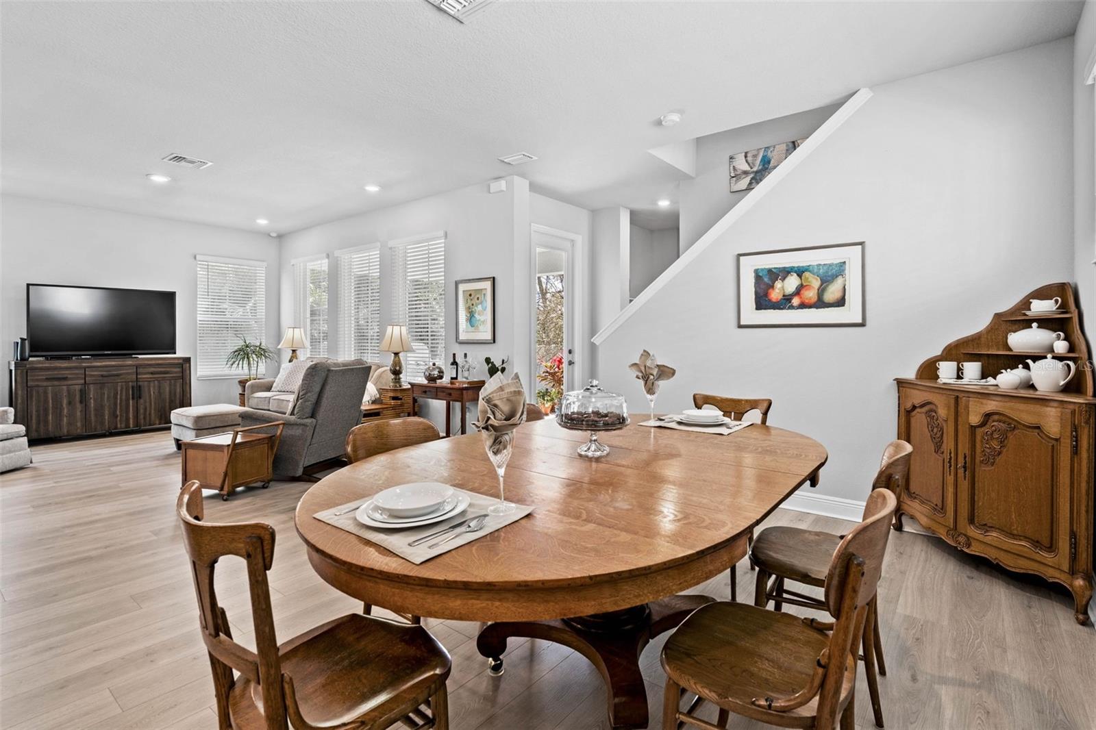 Dining Area Living Area Combination