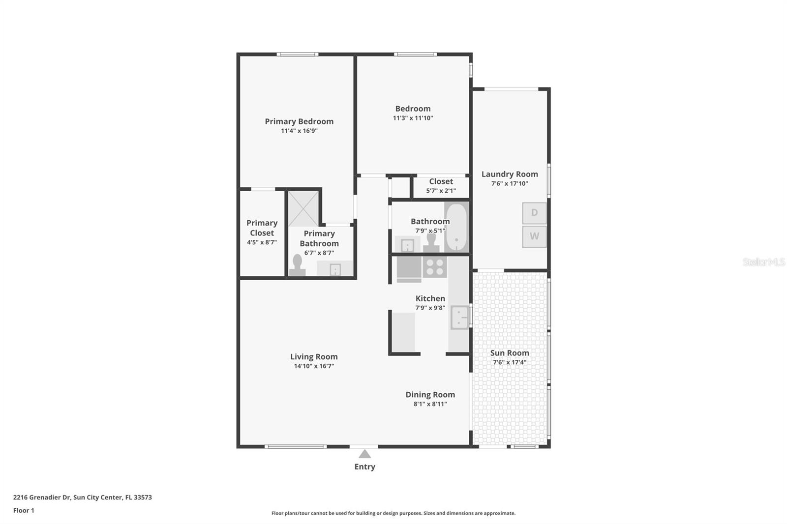 2216 GRENADIER DR, SUN CITY CENTER, FL, 33573