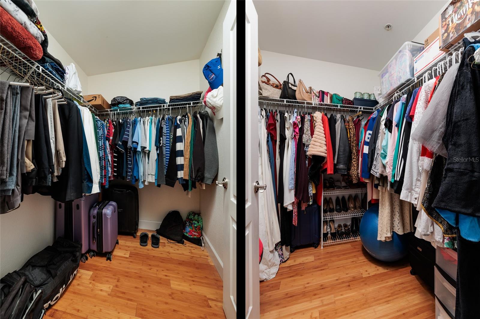 Primary Walk-In Closets