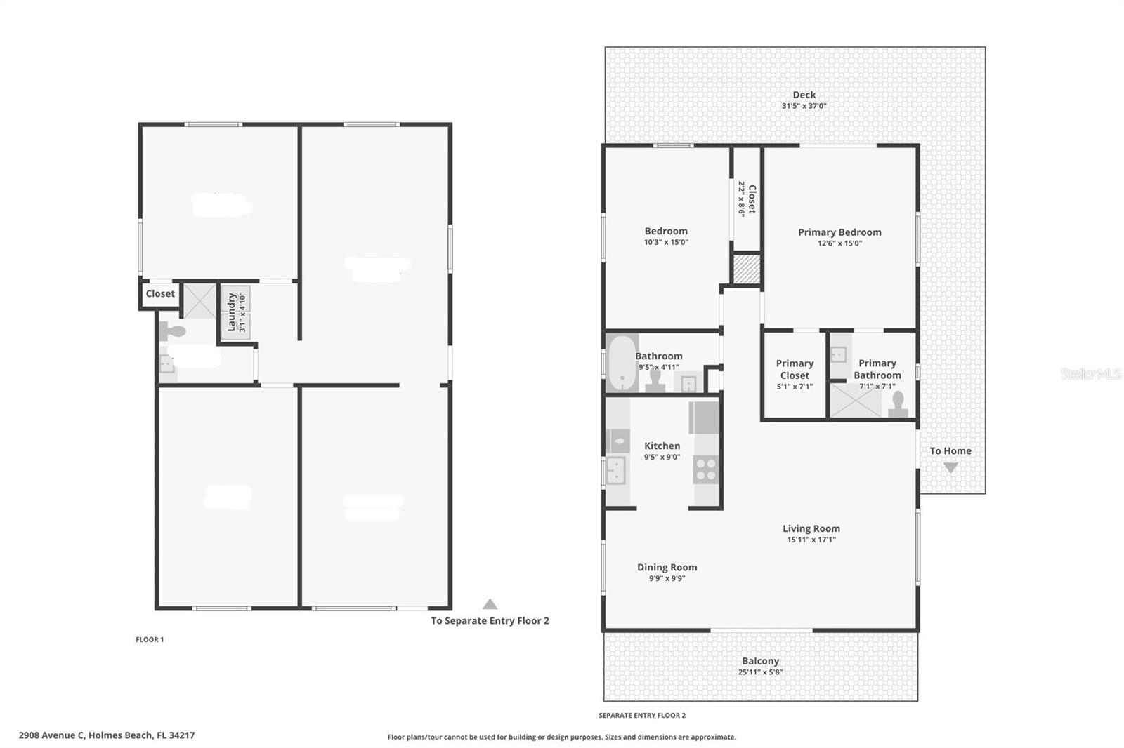 2908 AVENUE C, HOLMES BEACH, FL, 34217