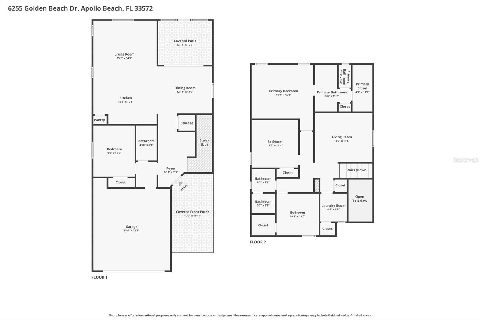 6255 GOLDEN BEACH DR, APOLLO BEACH, FL, 33572