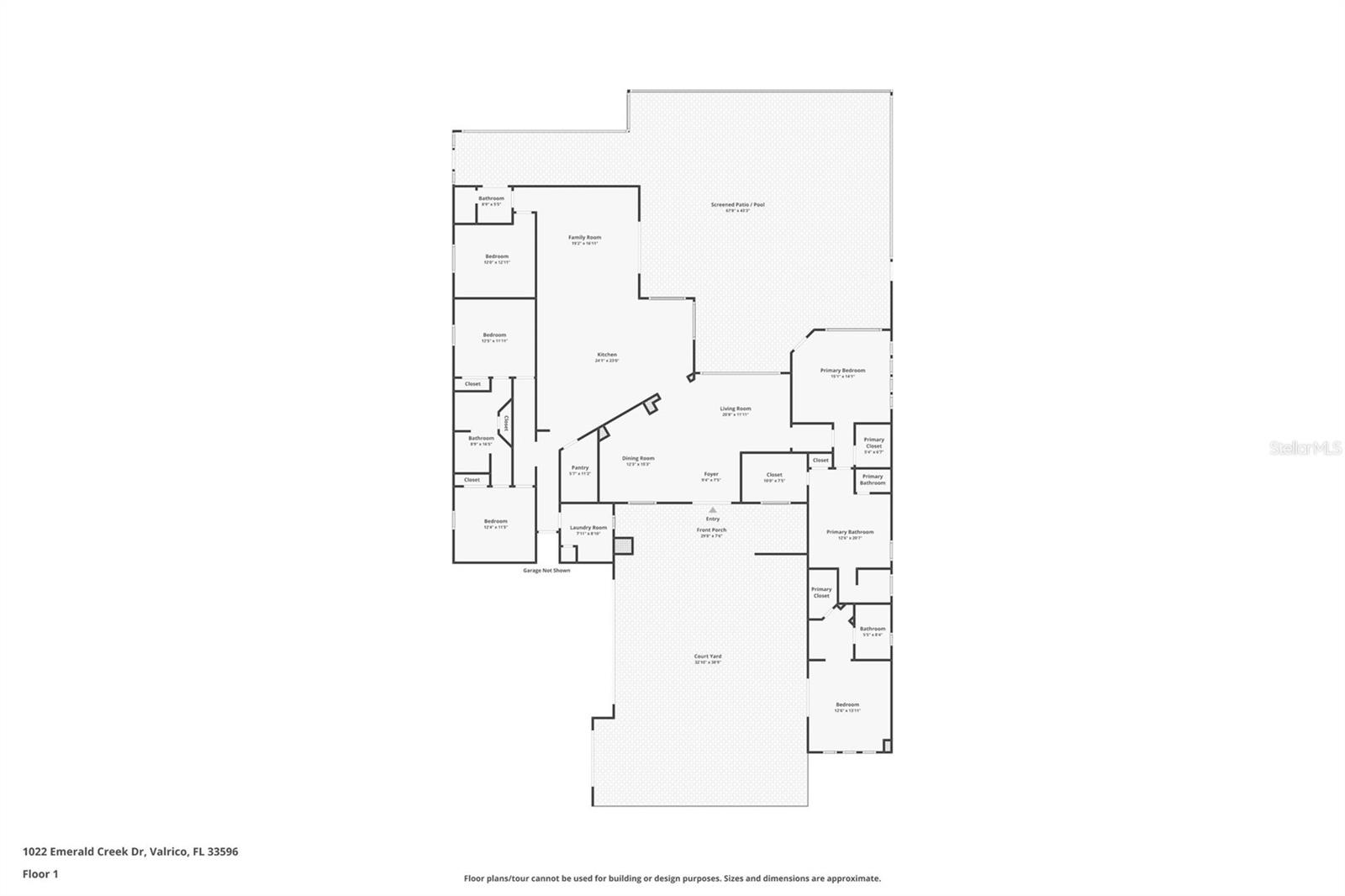 1022 EMERALD CREEK DR, VALRICO, FL, 33596