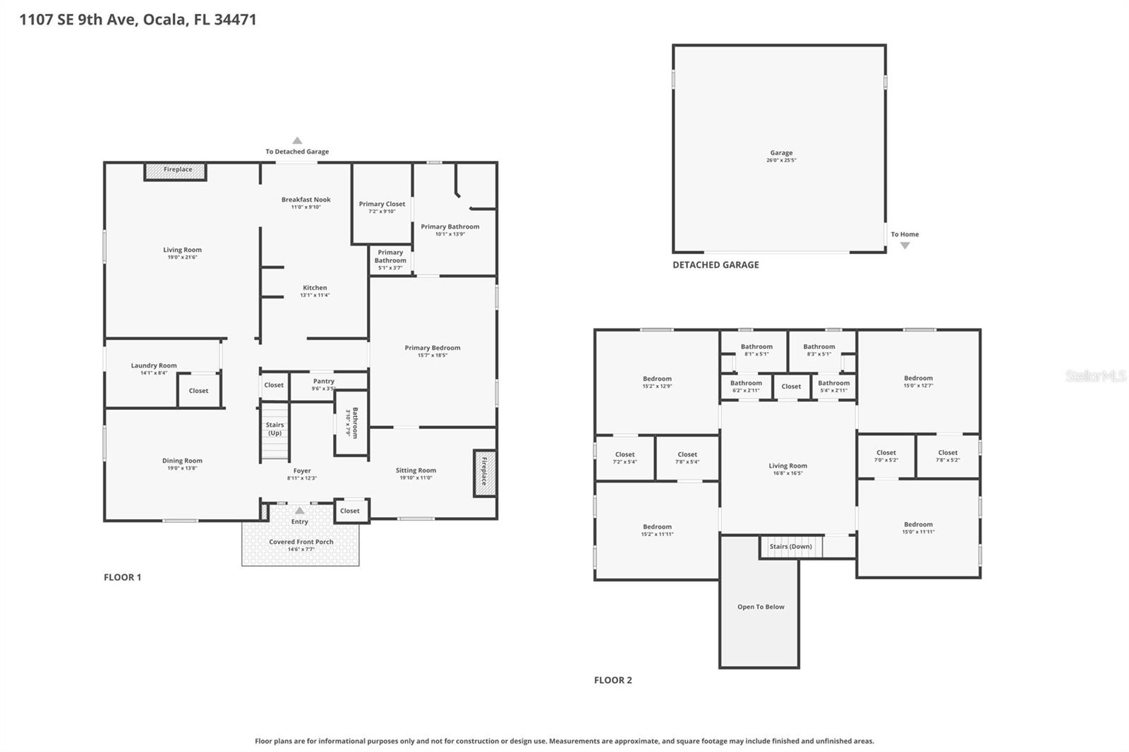 1107 SE 9TH AVE, OCALA, FL, 34471