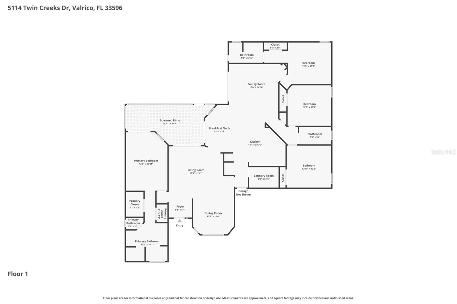 5114 TWIN CREEKS DR, VALRICO, FL, 33596